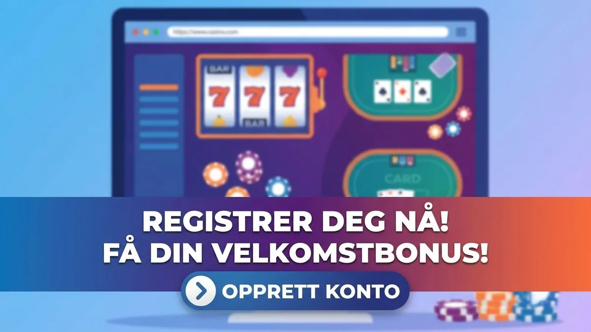 Registrer deg med bonus